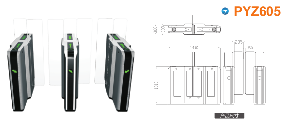 泉州晋江区平移闸PYZ605